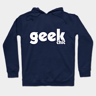 Geek Chic - Nerdy Typography Hoodie